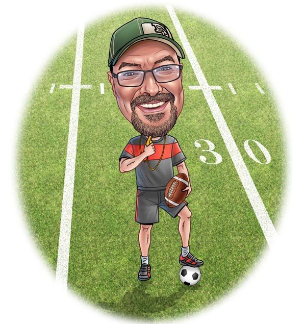 sports caricature services
